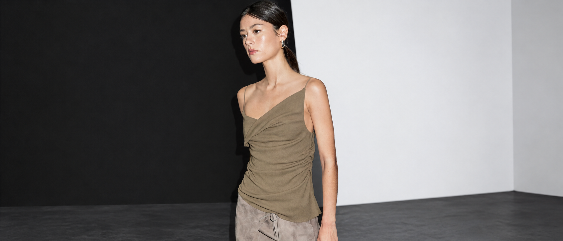 Modern women's clothing editorial